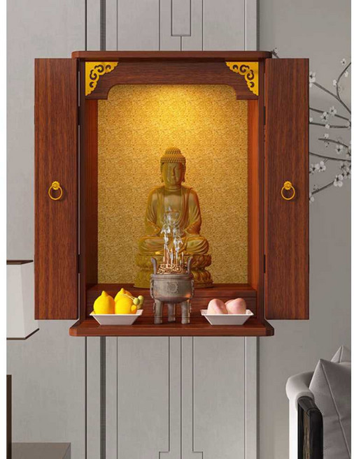 창가학회 불단 제단 다이 법당 신당 불교 선반 기도, 1개, 작은 하얀 220x25x250 문O