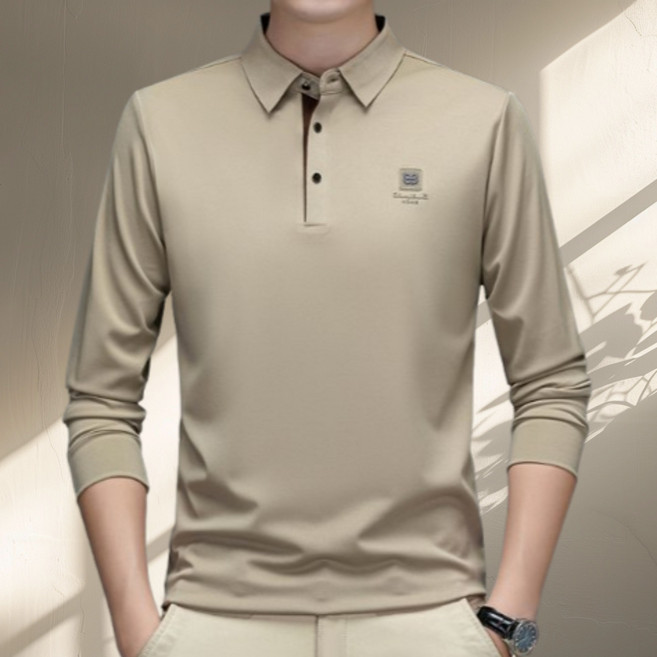 코엑티 남성 봄 가을 프리미엄 카라 티셔츠