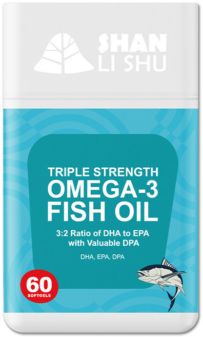山立樹挪威85%高濃度魚油 rTG型魚油 高吸收 含稀有DPA Omega-3, 1個, 60顆