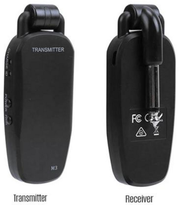 일렉기타헤드폰앰프 기타 미니 헤드폰 Ammoon 무선 시스템 오디오 디지털 송신기 리시버 충전식 배터리 100 피트 변속기 범위, 5) Type6, 1개