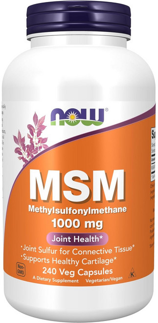 나우푸드 MSM 1000mg 베지 캡슐, 240정, 1개