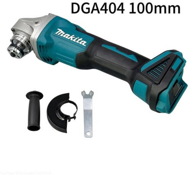 착암기 암석드릴 파워해머 Makita DGA404 125mm100mm 브러시리스 리튬 전기 앵글 그라인더 충전식 커팅 머신 고전력 폴리싱 18V, 1개