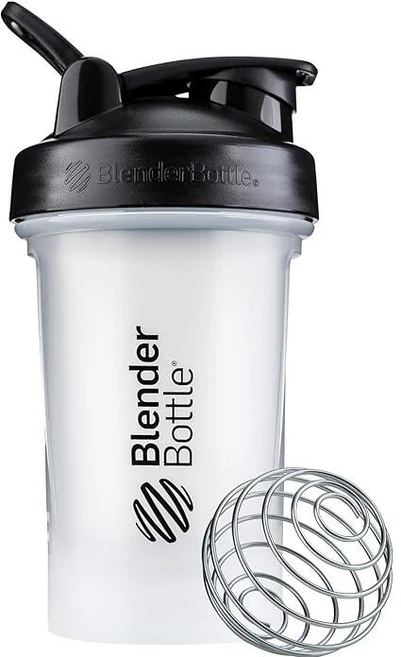 블랜더보틀 클래식 V2 보틀 600ml 클리어/블랙 303465, 투명/블랙 - 쿠팡