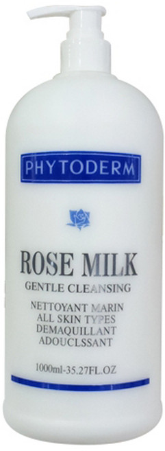[피토덤] 로즈 클렌징 밀크 1000ml 짐승용량 로즈클렌징 부드러운 화장지우개 촉촉, 1개, 1L
