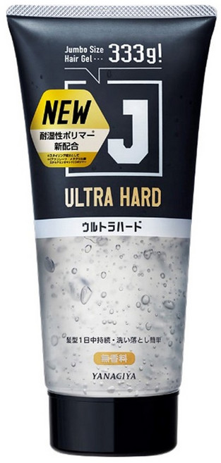 YANAGIYA 柳屋 Ultra Hard大容量造型髮膠, 1條, 333g