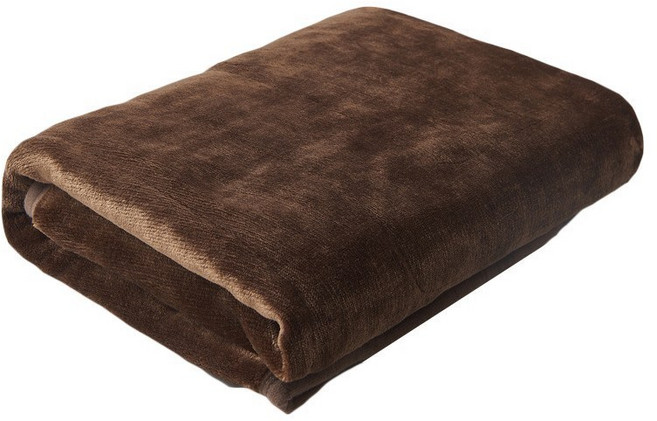 USB 온열 전기담요 물세탁가능 발열 전기요 블랭킷, 100*80cm, 브라운