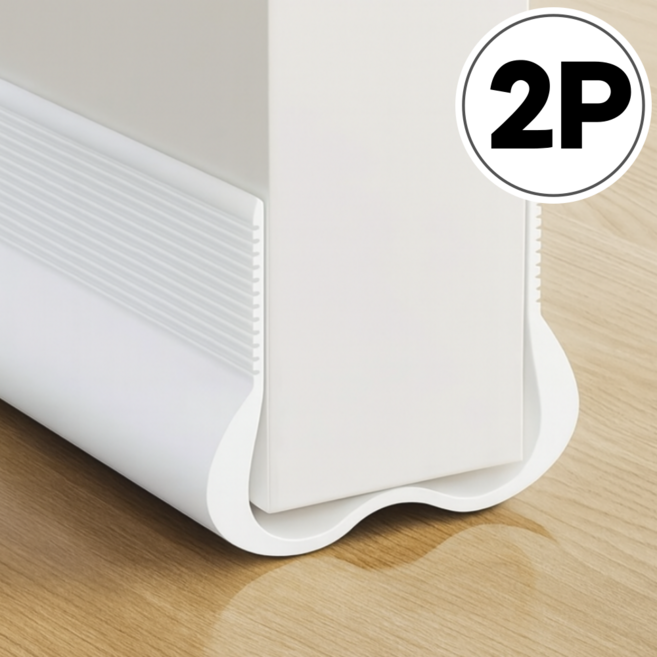 우디밸리 사계절 완벽차단 문틈 틈새 막이, 2개