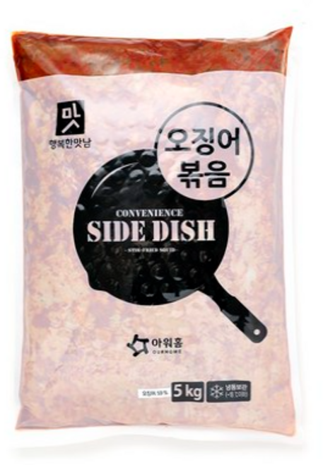 아워홈 행복한맛남 오징어볶음, 5kg, 2개