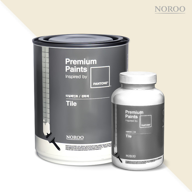 팬톤 욕실 타일 페인트 화장실 주방, 베이지1, 750ml, 1개