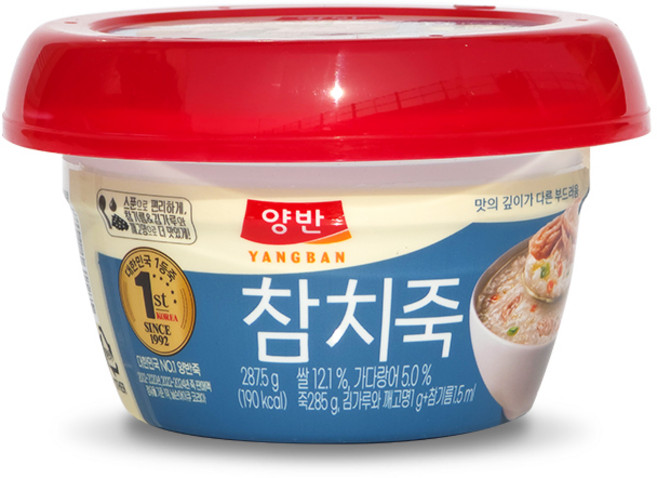 동원 양반 참치죽 287.5gx24개, 24개, 287.5g