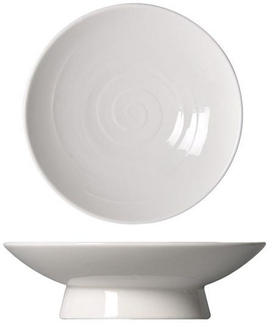 받침원형 굽접시 화이트(5size)-높은 굽 찬기 셀프 돌상 다과 플레이트, 1개