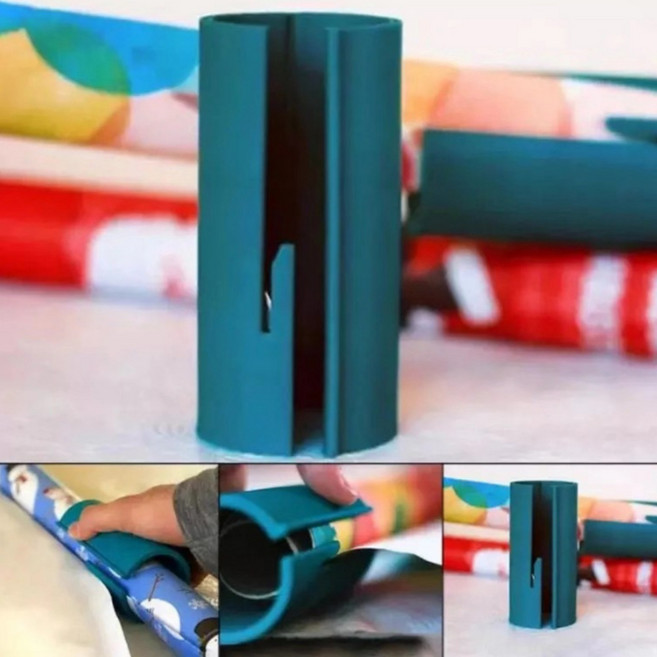 포장지커터 롤커터 시트지 슬라이드 랩 칼 원통, 포장지커터 02184CL