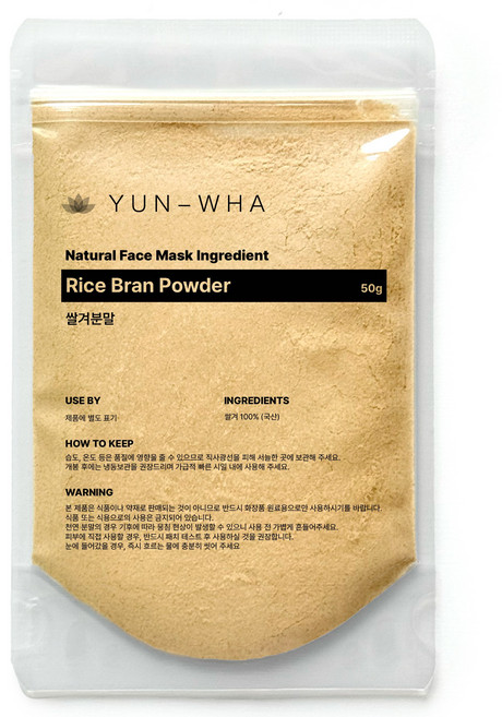 연화 미강 쌀겨가루 곡물팩 천연팩가루 얼굴팩, 1개입, 1개