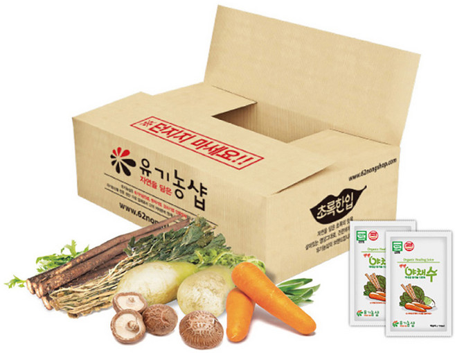 유기농 생생 야채수 (실속형), 110ml, 10개