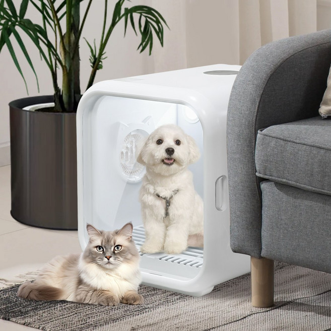 동동마트 펫드라이룸 저소음 고양이와 개 겸용 XT-102, 화이트 프로 에디션