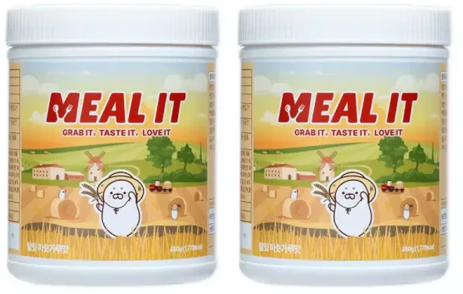 밀잇 단백질 쉐이크 미숫가루맛450g 2개, 1개, 450g