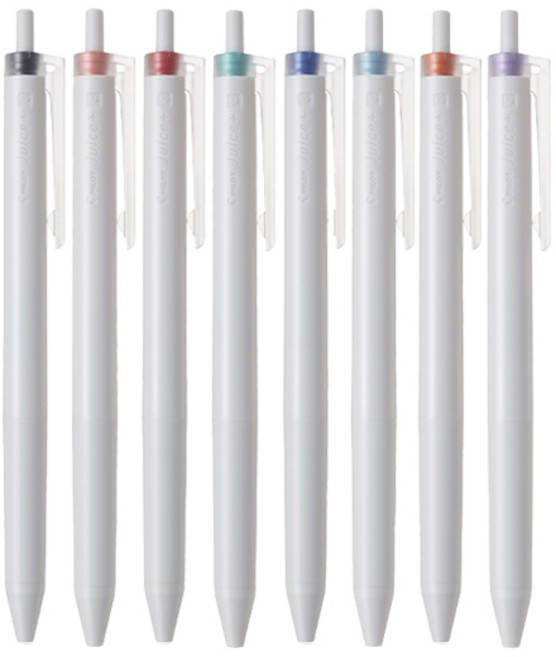 (파이롯트) 쥬스플러스 0.4mm 젤잉크펜 1자루 (옵션), 1개, 네모필라