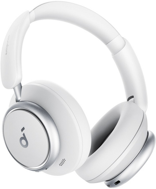앤커 사운드코어 SPACE Q45 ANC 블루투스 5.3 헤드폰, 화이트, A3040