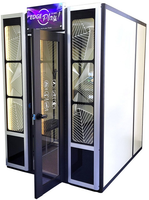 금영 TJ미디어 불연재 방염재질 부스형노래방 부스노래방 풀세트