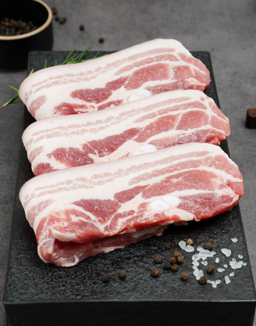 미박삼겹살 600g, 덩어리, 1개