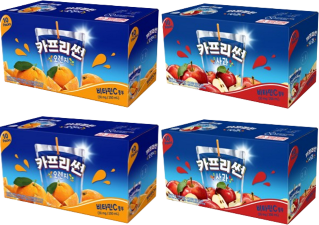 카프리썬 200ml 오렌지 + 사과