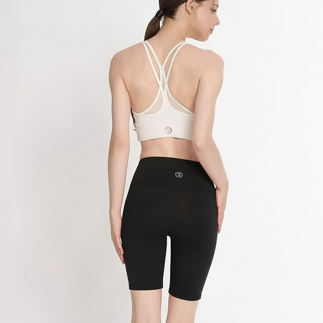 롤리핏 여성용 5부 레깅스 러닝 스포츠 언더레이어 바이커쇼츠