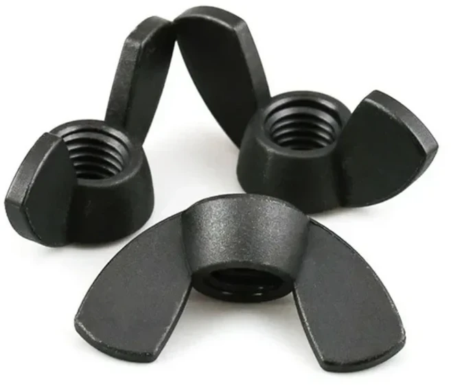 M3 M10 검정 흰색 나일론 너트 나비 플라스틱, 01 Black, 01 M12 -5pcs