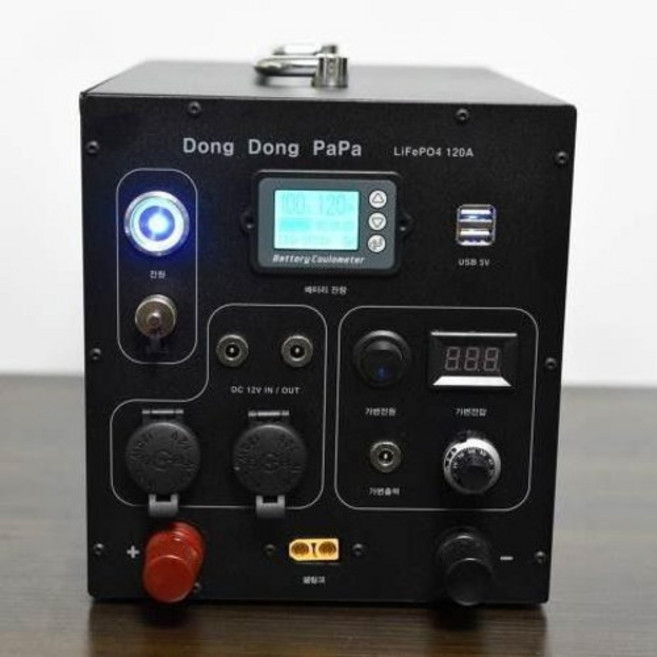 동동파파 파워뱅크 100Ah (충전기 포함), 1개