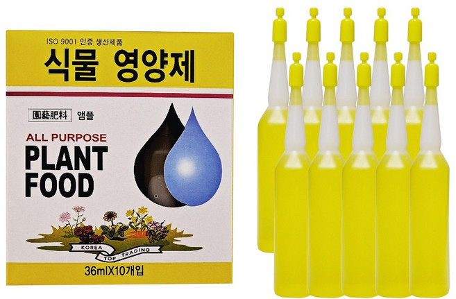 원예용 앰플형 식물영양제, 30개, 36ml