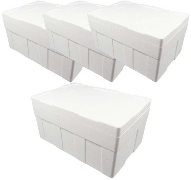 제이제이컴퍼니 스티로폼박스 대형 다용도15k JJ-15호, 4개