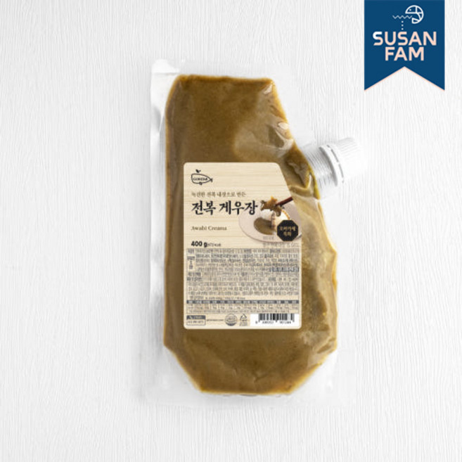 전복게우장 400g 국내산 전복내장소스 게우소스, 1개, 400