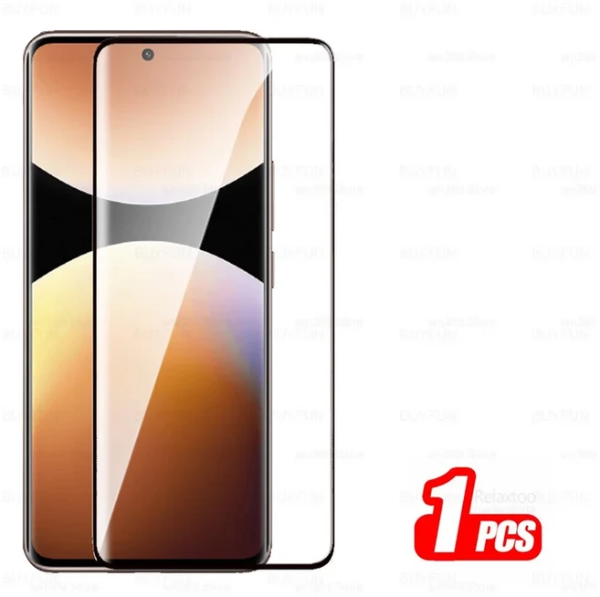 호환레드미 노트 14 프로 플러스용 9H 곡면 강화유리 스크린 보호필름 노트14 4G 5G 카메라 필름, 01 RedmiNote14 Pro 5G, 01 Only 1 Front Glass