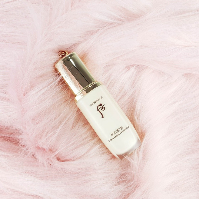 더후 공진향 미 벨벳 리퀴드 파운데이션, 23호, 1개