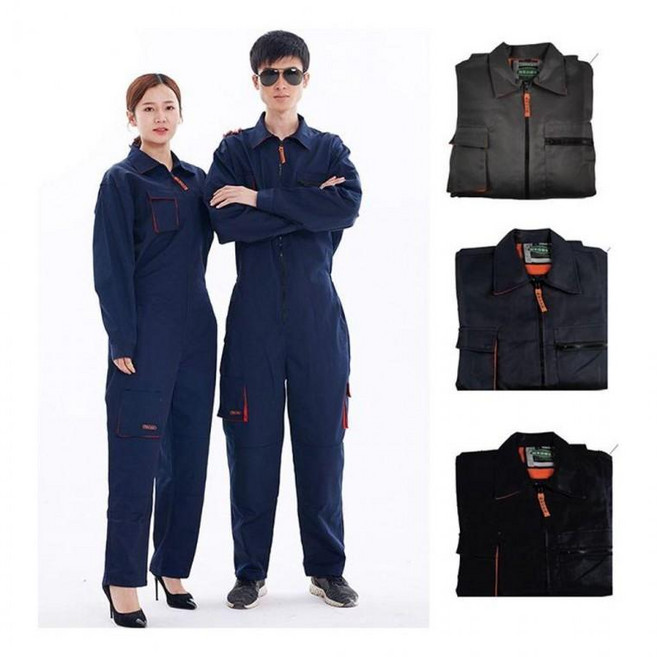 일체형 작업복 유니품 정비복 우주복 점프수트 춘추 스즈끼 여자 봄 현장 정비 미술 방한 가심비 가성비