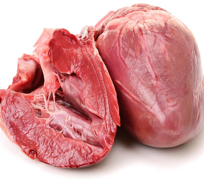 (배터짐) 냉장 돼지염통 2개 돼지심장 돼지내장 오소리감투 (일요일&당일발송), 1개