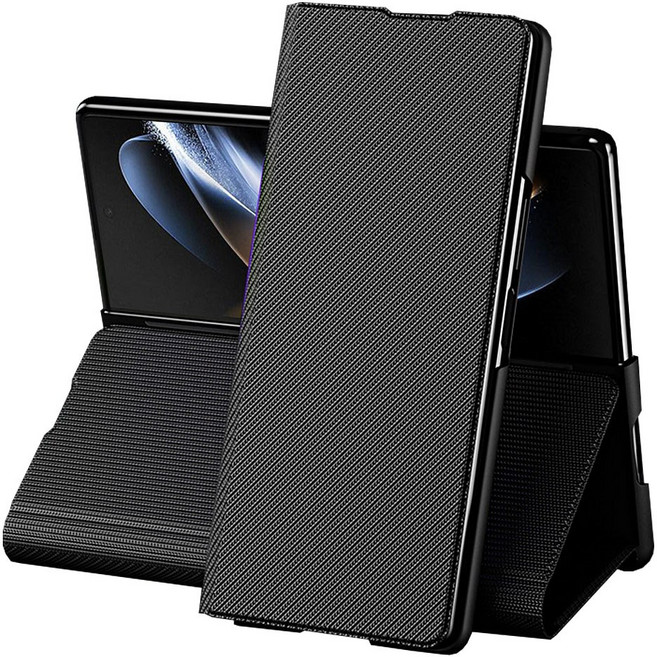 하푼 케블라 패턴 풀커버 스탠딩 거치 명품 케이스