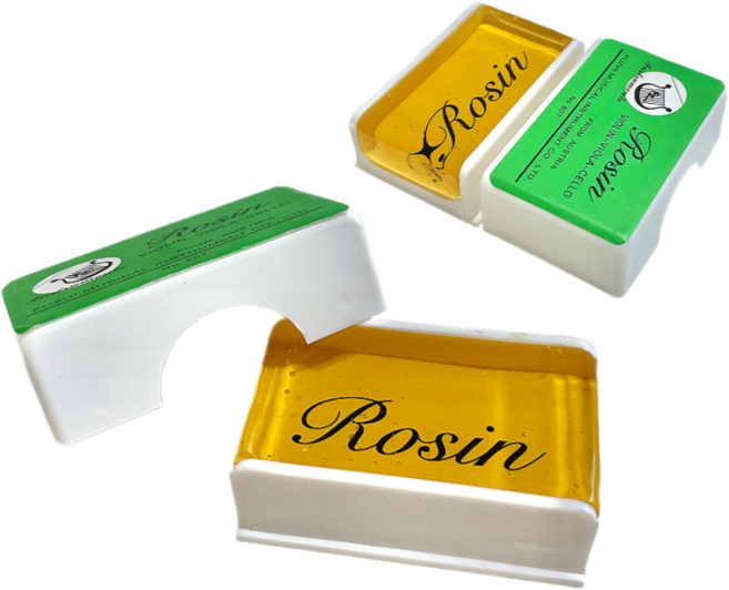 포그디 바이올린 비올라 첼로 현악기 레진 송진, 6개, 옐로우