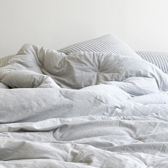 부드러운 사계절 피그먼트 워싱 순면 알러지케어 봄 가을 간절기 차렵이불 10컬러