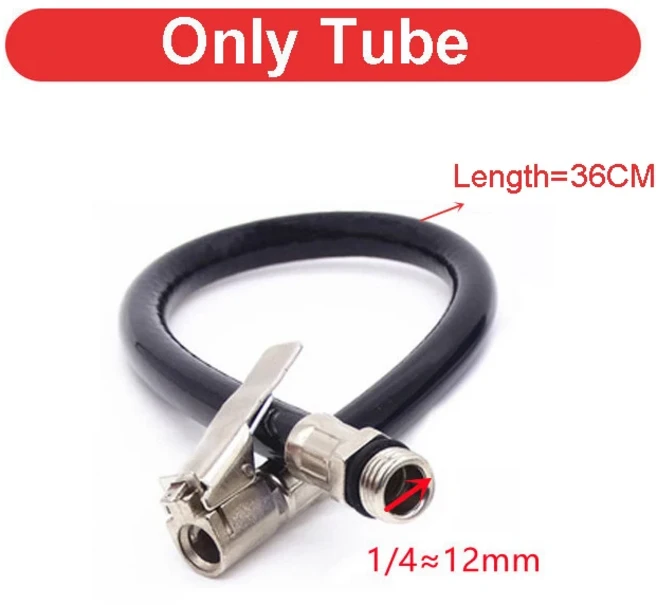 자동차 오토바이에 대 한 타이어 압력 게이지 SUV 팽창기 펌프 수리 도구 공기 압축기 내구성에 총 유형, Tube, Gun, 1개