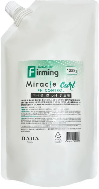 다다토모 퍼밍 미라클 컬 ph 컨트롤 1000g 중간처리제, 1kg, 1개 - 쿠팡