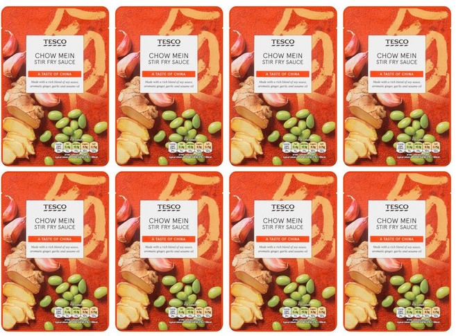 차우멘 스터 프라이 소스, 8개, 120g