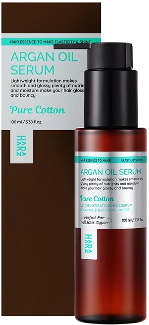 하라즈 아르간 오일 헤어세럼 퓨어코튼향, 100ml, 1개 - 쿠팡