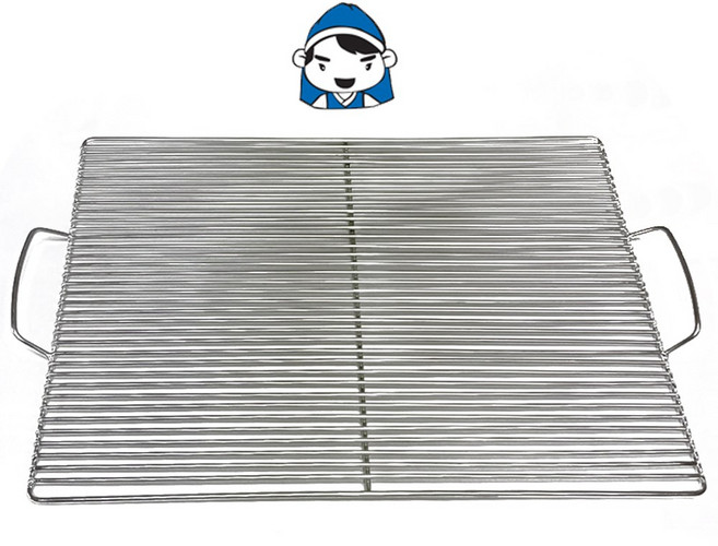 갑도리 석도리 국내산 스텐 바베큐 사각석쇠, 1개