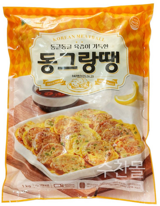 전원푸드락 동그랑땡 1kg x 10개