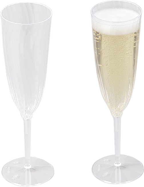 일회용 샴페인잔(185ml) GD-124 고급잔 플라스틱잔 1박스 8개