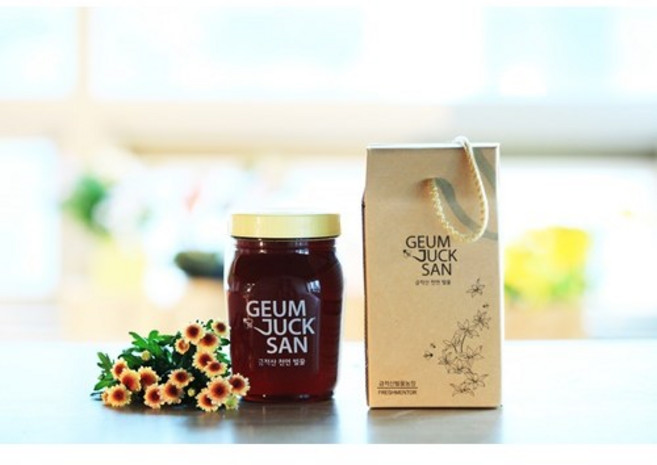 [금적산벌꿀] 천연벌꿀 천연밤꿀1.2Kg, 천연밤꿀, 1개, 1.2kg