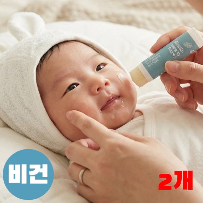 비건 하경네이처웰 아뜨네 시원코에밤 4ml 코편한 쿨링 키즈 밤 호호바오일 천연 시어버터, 2개, 4g - 쿠팡