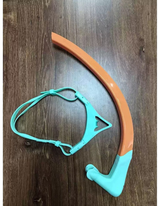 센터스노클 자유형 수영훈련 수중호흡기 10종 F02, 오렌지 F-06