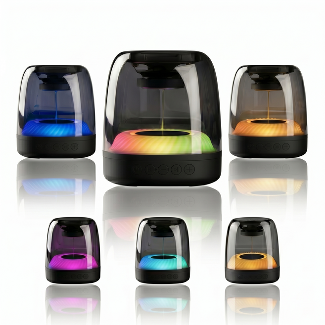 메이브 무드등 블루투스 스피커 무선 LED 라디오 B10, 1개