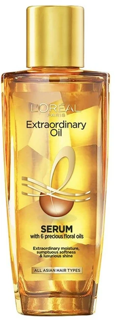 로레알 파리 세럼 프로텍션 앤 샤인 6가지 희귀한 꽃 오일 함유 엑스트라오디네이터 오일 30ml 건조하고 날아가는 모발 곱슬머리용, 1개 - 쿠팡